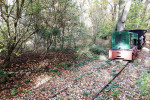 Smalspoor bij schuilhut Tichelwerk Goorseweg